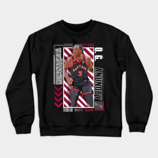 O.G. Anunoby Paper Poster Version 10 Crewneck Sweatshirt